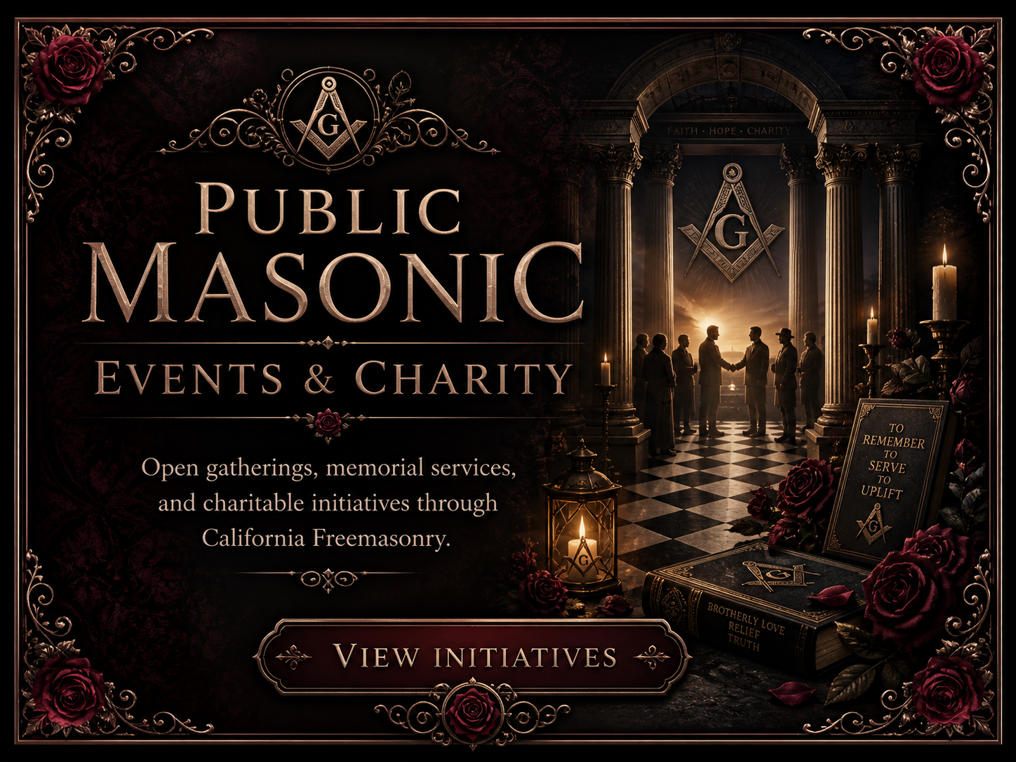 Public Masonic Events & Charity